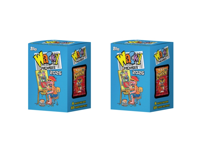 2026 Topps Wacky Packages All New Series Box 2x Lot