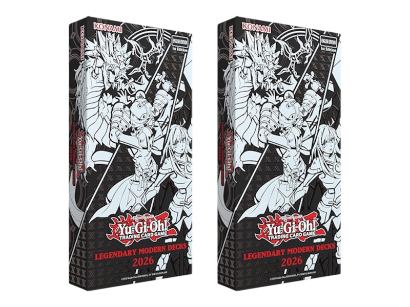 2026 Yu-Gi-Oh Modern Decks Collectors Set 2x Lot - 2026 - US