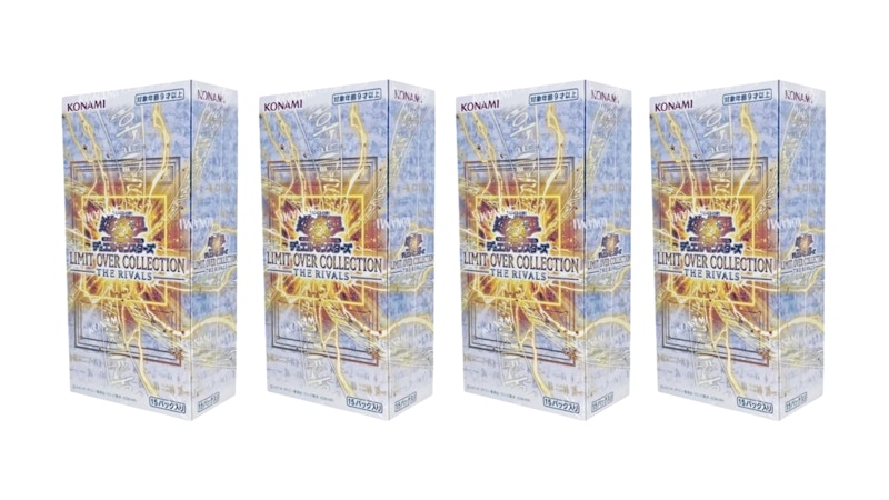 2026 Yu-Gi-Oh YuGiOh The Rivals Limit Over Collection Booster Box 4x Lot (Japanese)