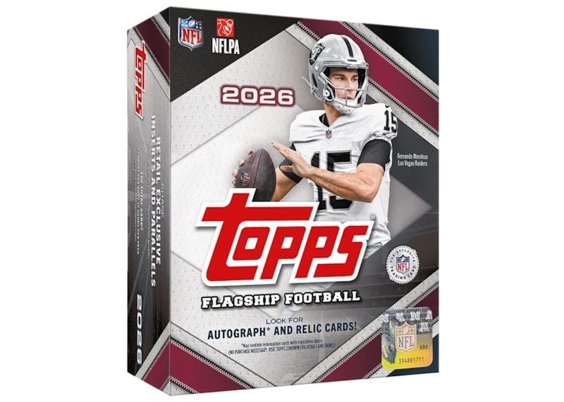 2027 Topps Flagship Football Mega Box