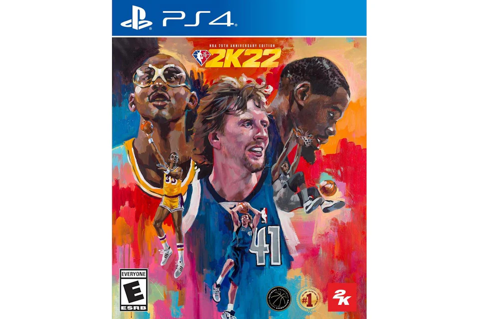 2K PS4 NBA 2K22 75th Anniversary Edition Video Game
