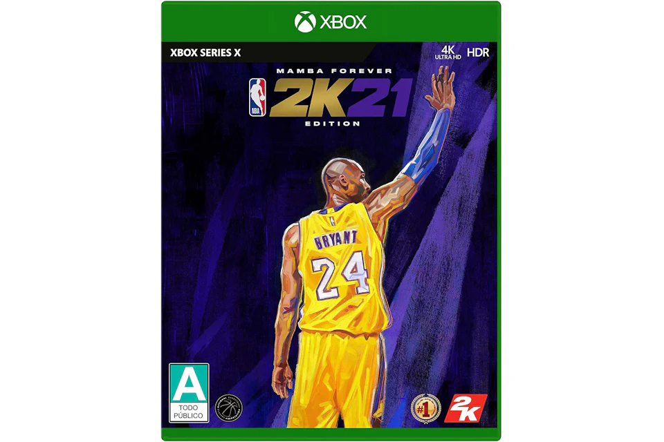 2K Xbox Series X NBA 2K21 Mamba Forever Edition Video Game