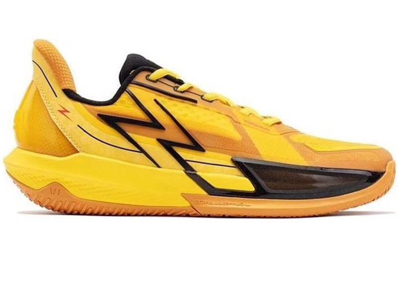 Pre-owned 361 Degrees Men's  Big3 4.0 Quick A Flash Of Brilliance Sneakers In Gold/black