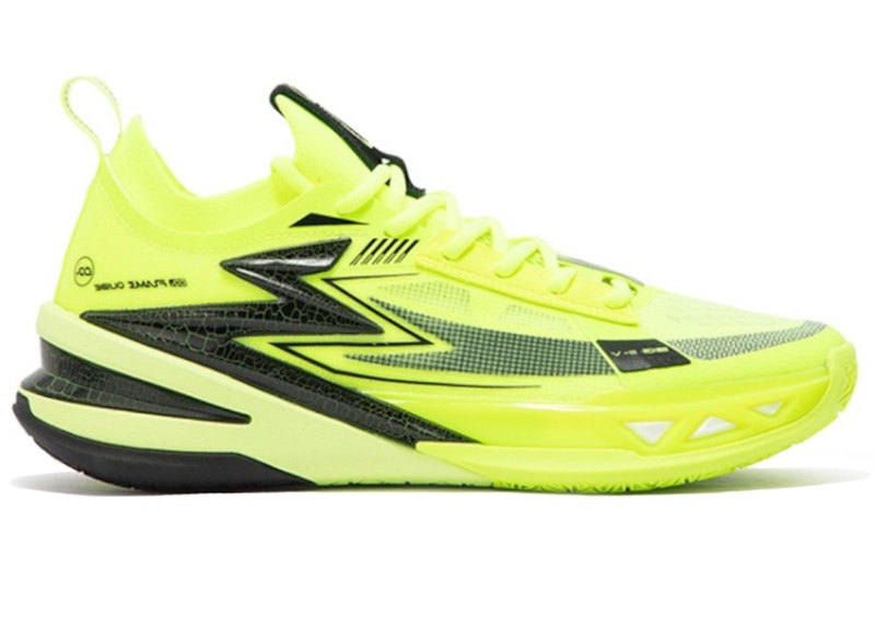 Pre-owned 361 Degrees Men's  Big3 5.0 Pro Ignite On Impact Sneakers In Neon Green/black In Multi