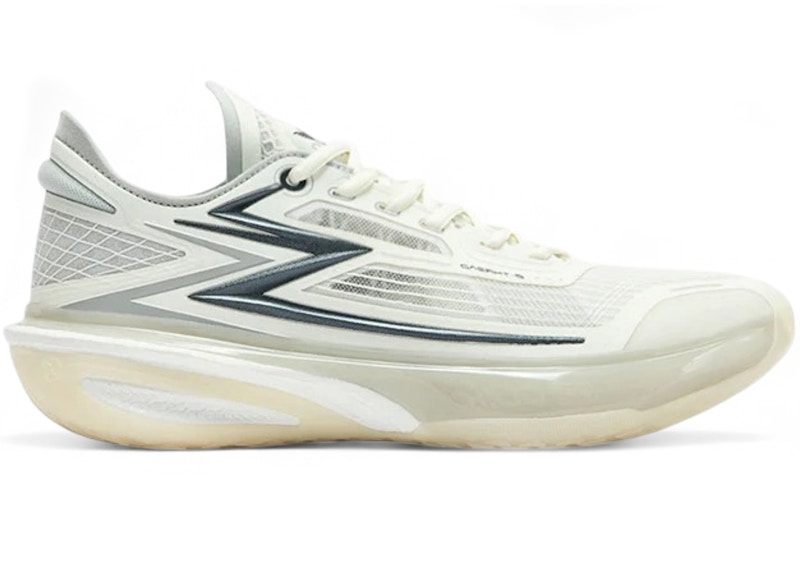 Pre-owned 361 Degrees Men's  Biospeed Bb Miro Sneakers In White/grey In Gray