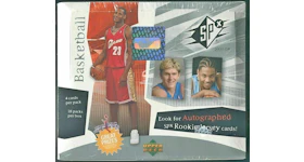 2003-04 Upper Deck SPX Basketball Hobby Box