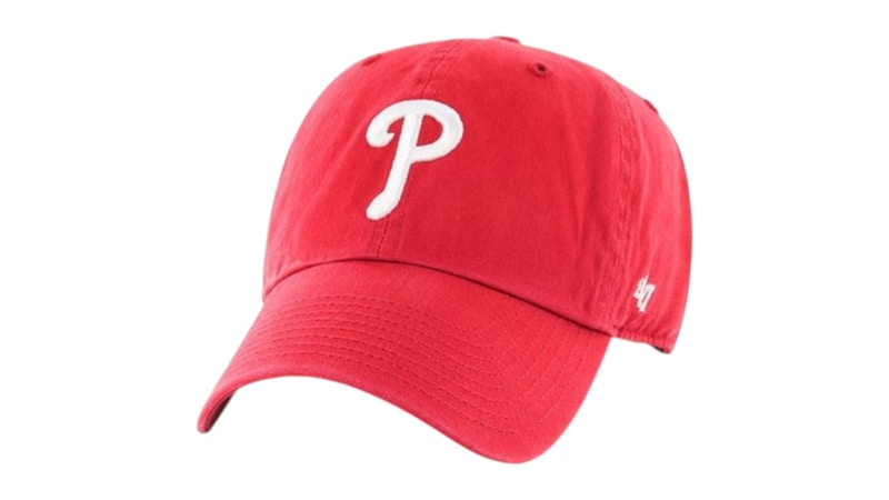 47 Brand Philadelphia Red Clean Up Cap Red