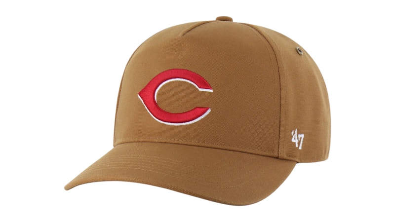 47 Brand x Carhartt MLB Cincinnati Reds Hitch Cap Brown