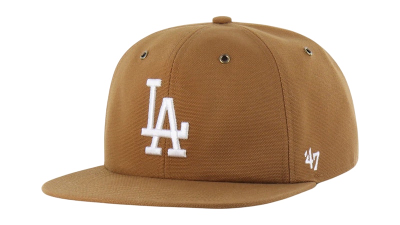 帽子 LOS ANGELES DODGERS CARHARTT Los Angeles Dodgers Carhartt x '47 Hitch Adjustable Snapback Hat