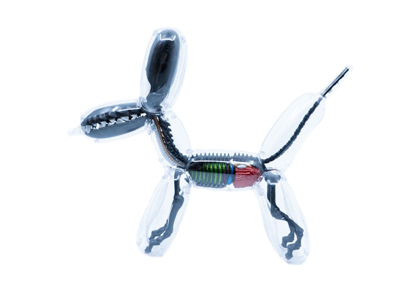 Jason Freeny 4D Master Balloon Dog Anatomy Figure Jet Black - US