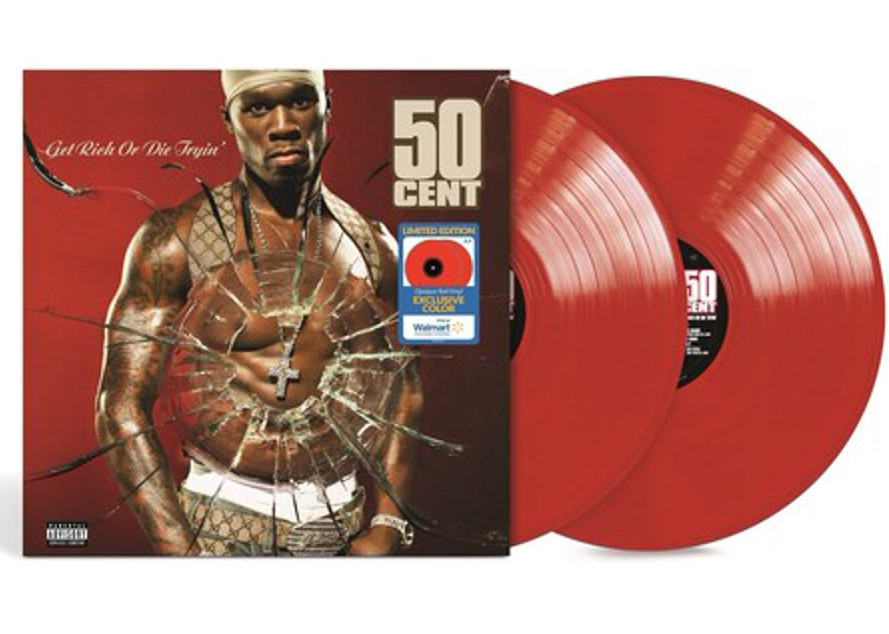 50 Cent Get Rich Or Die Tryin Walmart Exclusive 2XLP Vinyl Red - US