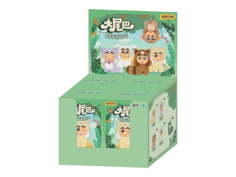 52Toys Crayon Shin Chan Big Tails Series Vinyl Face Plush