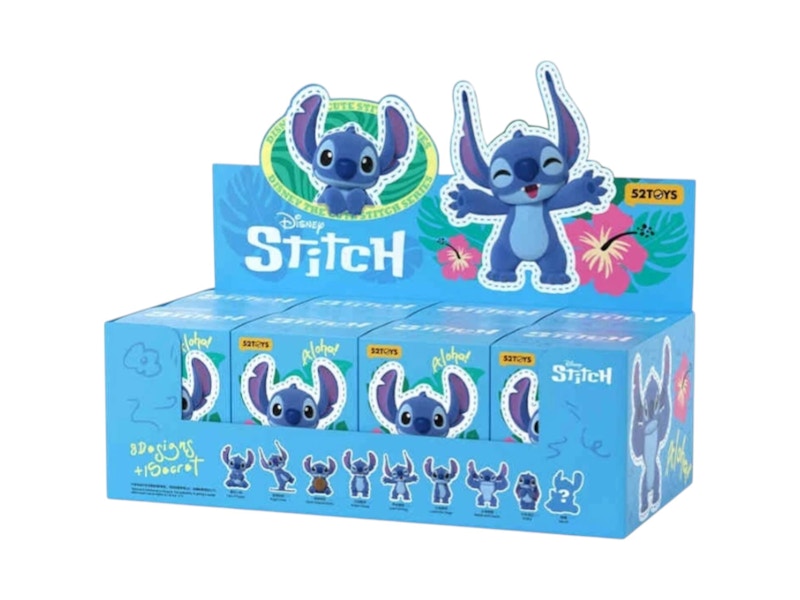 【シークレット】52toys The cute Stitch 52TOYS Disney The Cute Stitch Series Blind Box Guess Bag
