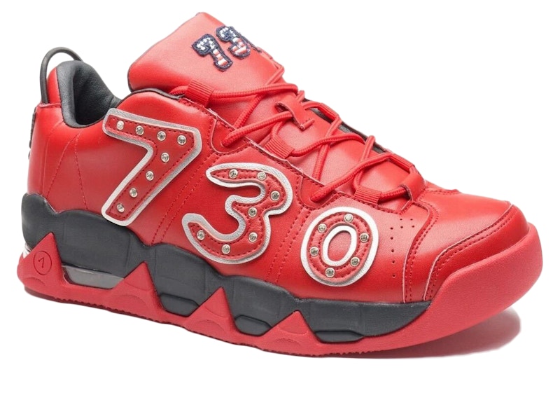 730 Footwear Baller Pro Dipset The Diplomats Red Men's - BALLER-PRO-DIPSET-RED  - US