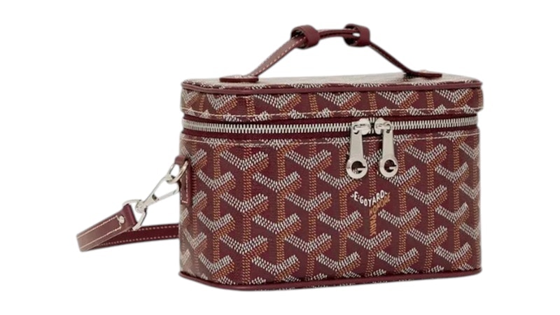Goyard Muse Mini Vanity Burgundy