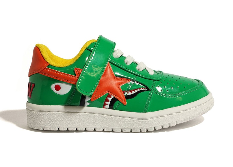 A Bathing Ape BAPE Sta Shark Green (PS) Kids' - 1H20-391-601 GRN - US