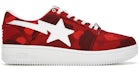A Bathing Ape BAPE Sta Low Mimetico Rosso
