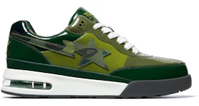 A Bathing Ape Bape Road Sta Patent Leather Green (2022)