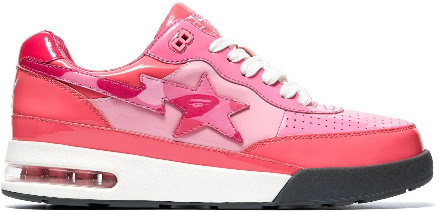 A Bathing Ape Bape Road Sta Patent Leather Pink (2022) - 1I80191003 ...