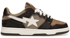 A Bathing Ape BAPE SK8 Sta Marrone Avorio