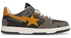 A Bathing Ape BAPE SK8 Sta Grey Mustard Giallo