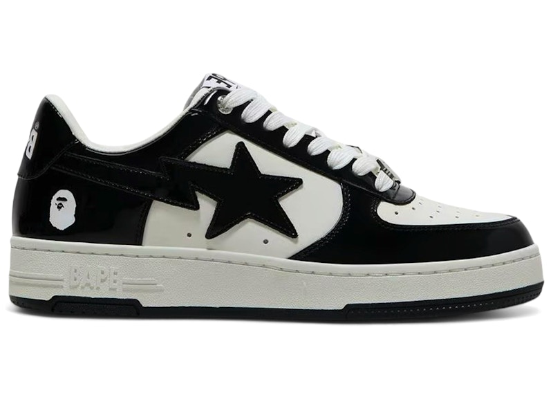 Men's A Bathing Ape Bape Sta #1 M2 Sneakers in Black