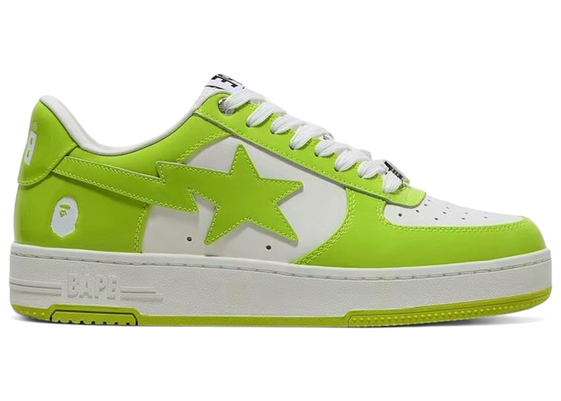 Men's A Bathing Ape Bape Sta #1 M2 Sneakers in Green