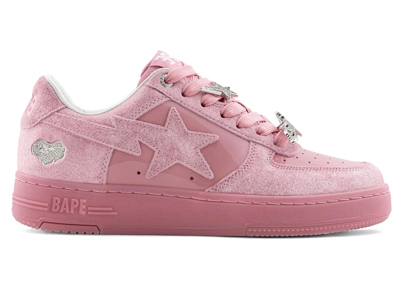 Pre-owned Bape A Bathing Ape  Sta #1 (women's) Sneakers In Pink