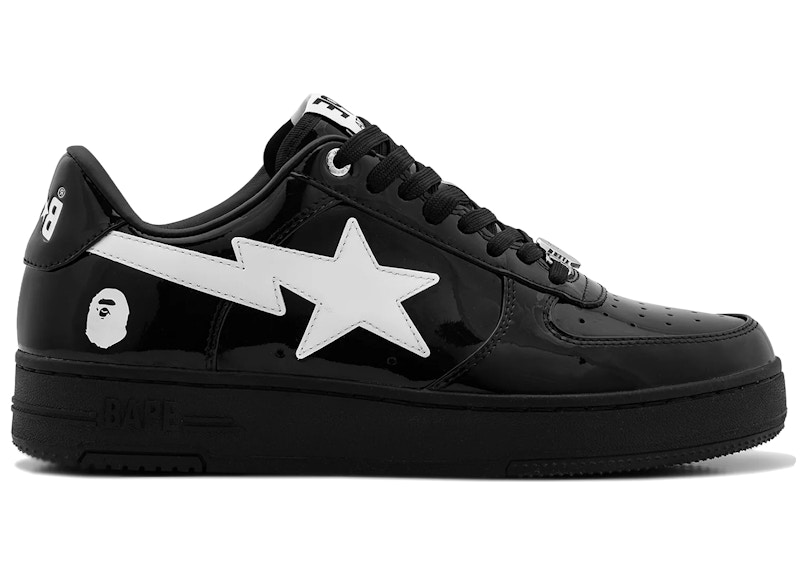 A Bathing Ape Bape Sta #2 Black White