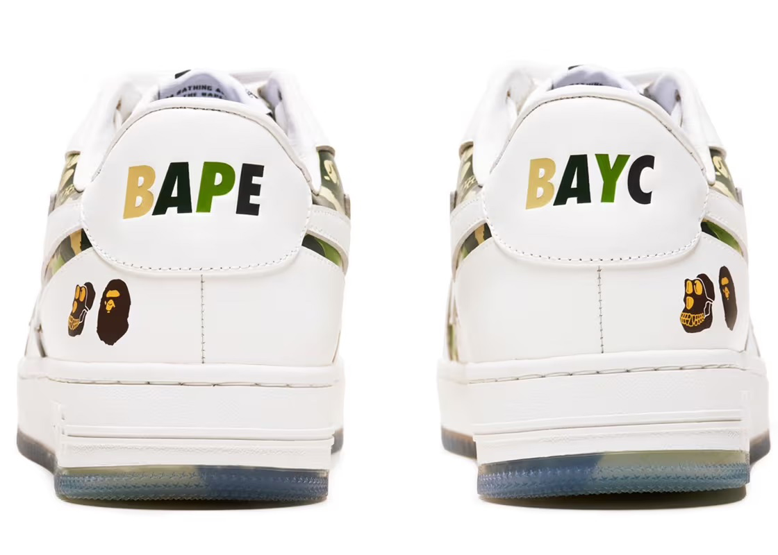 A Bathing Ape Bape Sta Low #2 BAYC Camo靴