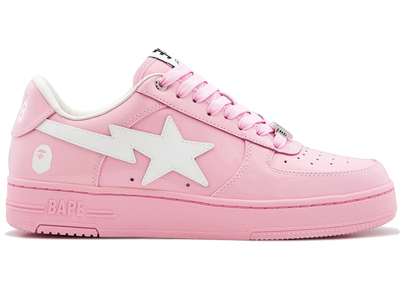 A Bathing Ape Bape Sta #2 Pink White メンズ - 1M30-191-302/1M30