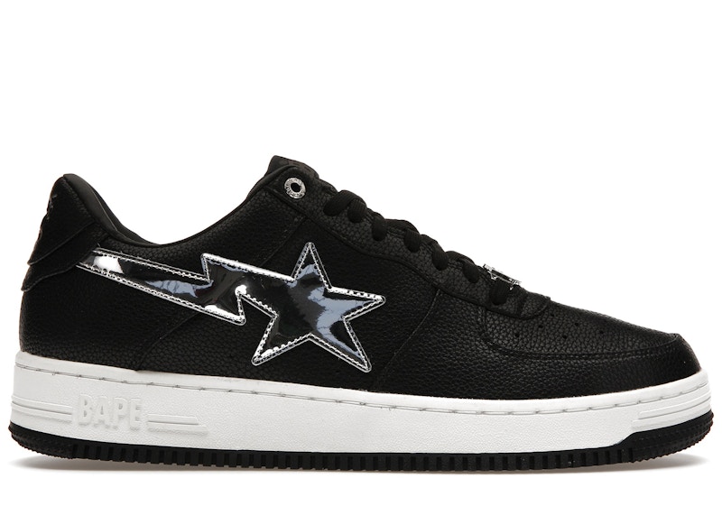 A Bathing Ape Bape Sta Black Silver (2023)