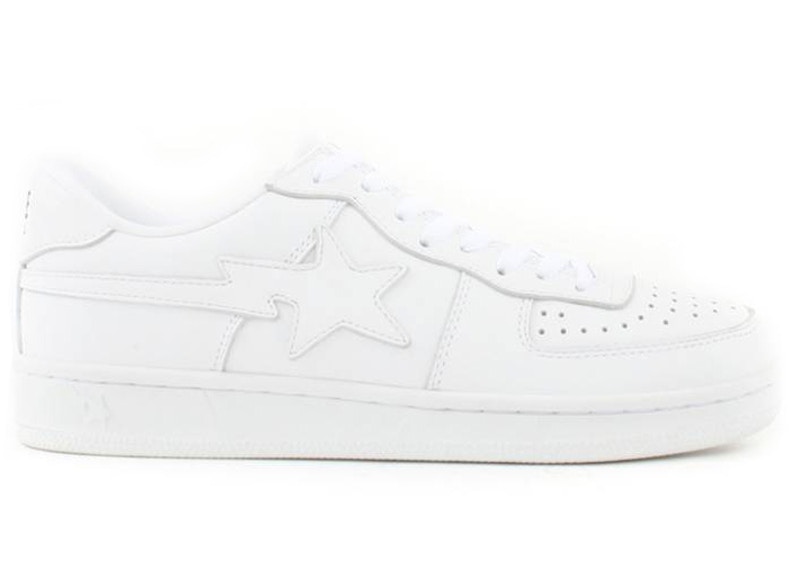 Triple hot sale white bapesta