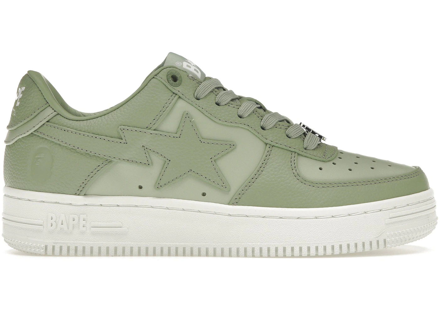 Green Bapesta Prix A Bathing Ape BAPE Sta Vert (2023) Homme Style