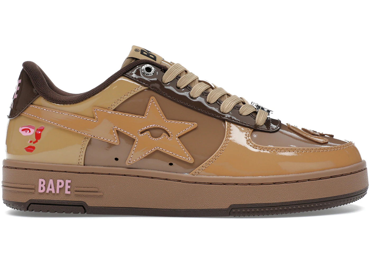 A Bathing Ape Bape Sta KidSuper Brown Men's 1L23-191-912