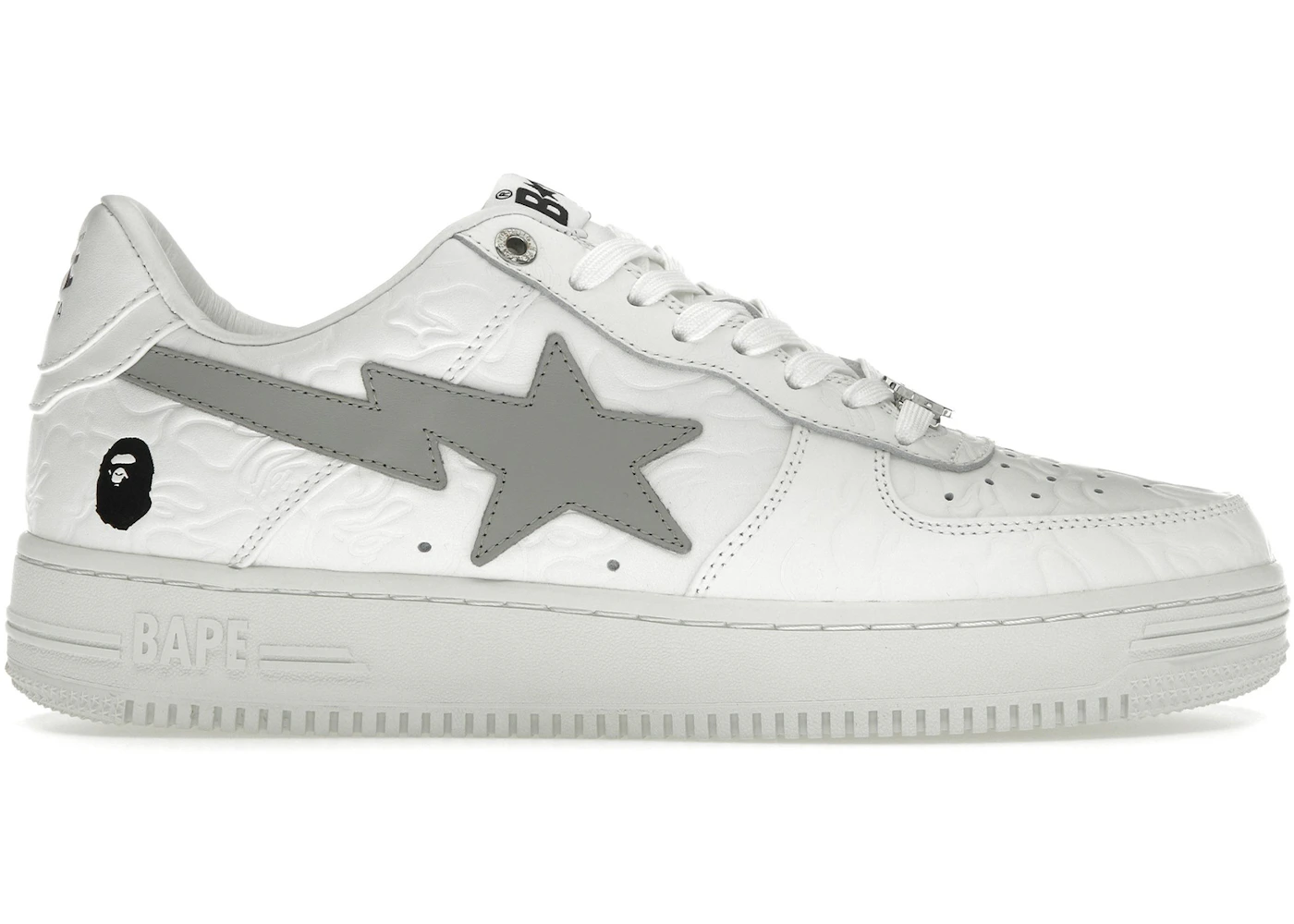 A Bathing Ape Bape Sta Low #3 Line Camo White Men's 001FWJ801052