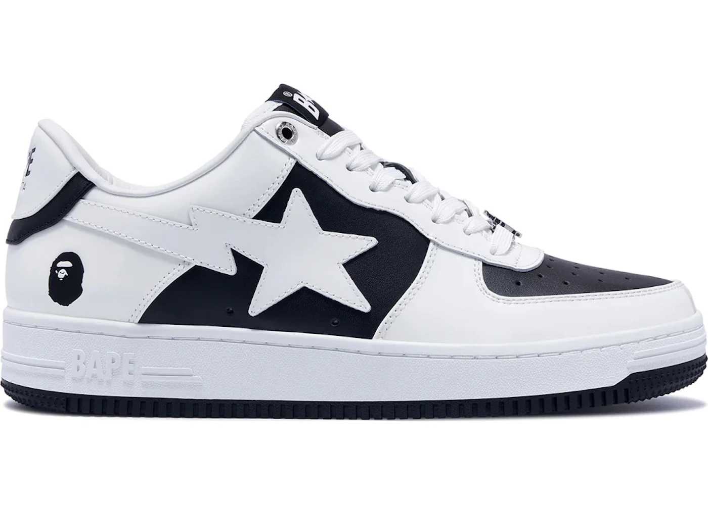 A Bathing Ape Bape Sta Low #6 Black Men's 1K30-191-328-BLK