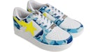 A Bathing Ape Bape Sta Low Blue Camo Yellow