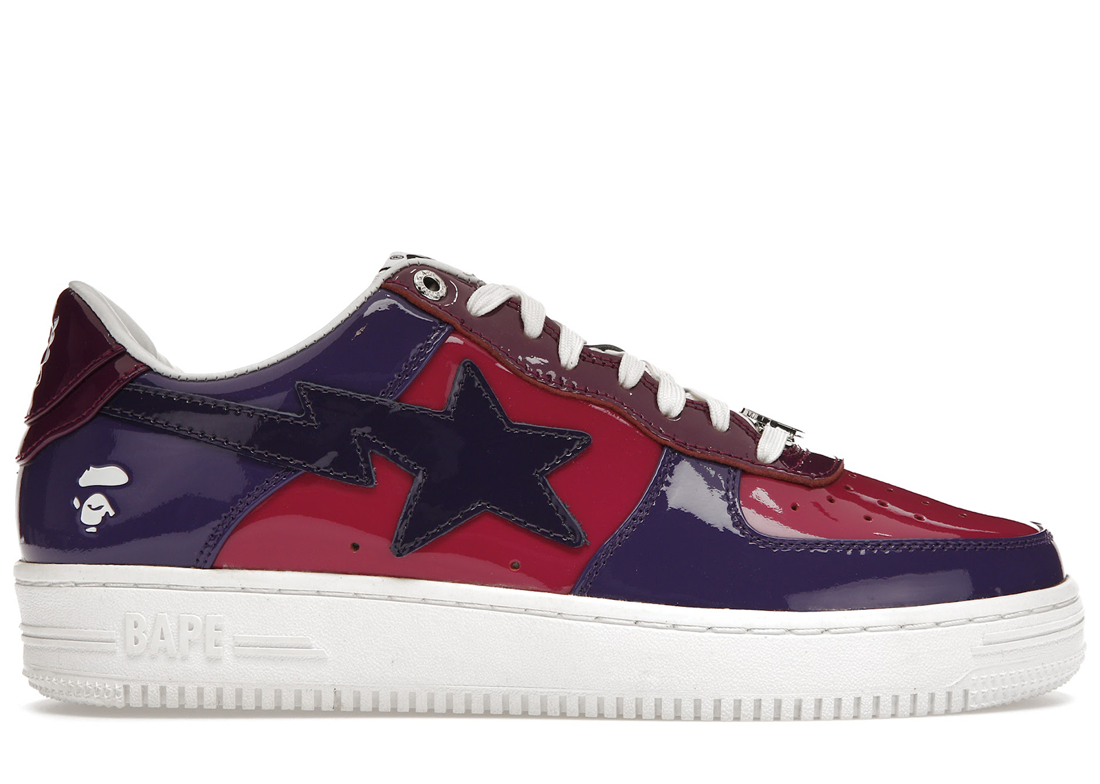 A Bathing Ape Bape Sta Low Color Camo Combo Purple