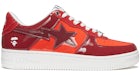A Bathing Ape Bape Sta Low Color Camo Combo Red