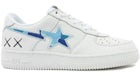 A Bathing Ape Bape Sta Low KAWS White Blue Camo