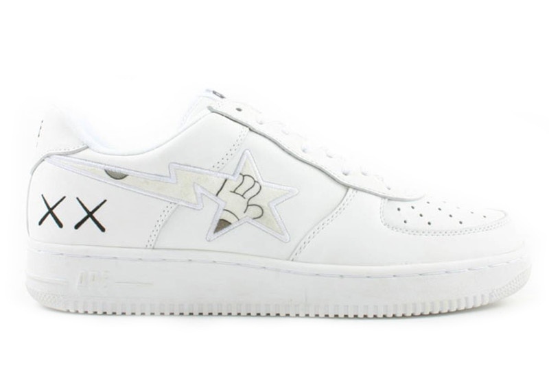 A Bathing Ape Bape Sta Low KAWS White Men's - FS-001 439 - US