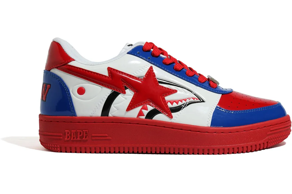 A Bathing Ape Bape Sta Low London Store Shark Men's - 1G72-191-008 - GB