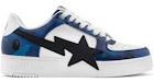 A Bathing Ape Bape Sta Low OS #1 Color Camo Blue White