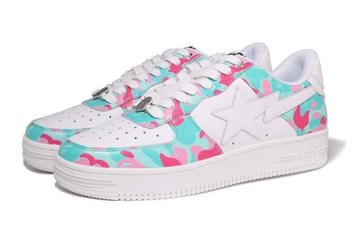 Pre-owned Bape A Bathing Ape  Sta Miami 3rd Anniversary In Pink/blue/white