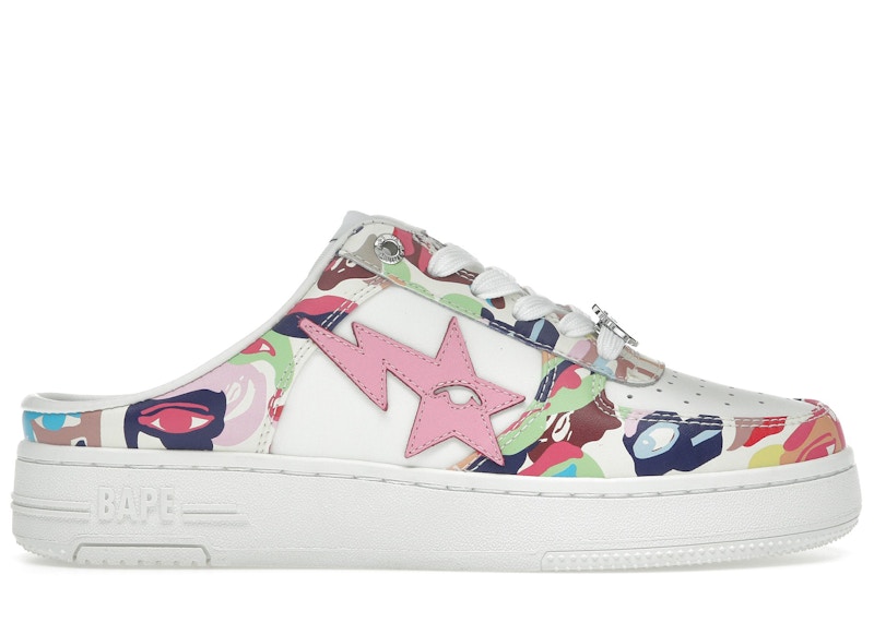 A Bathing Ape Bape Sta Mule KidSuper Multi-Color Men's