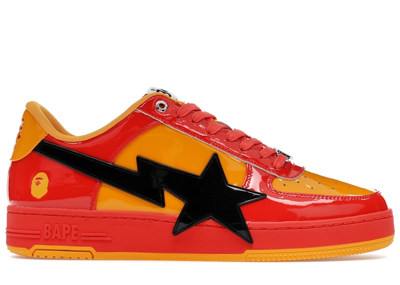 A Bathing Ape Bape Sta OS #1 M2 Red Orange Men's - 1L80-191-308