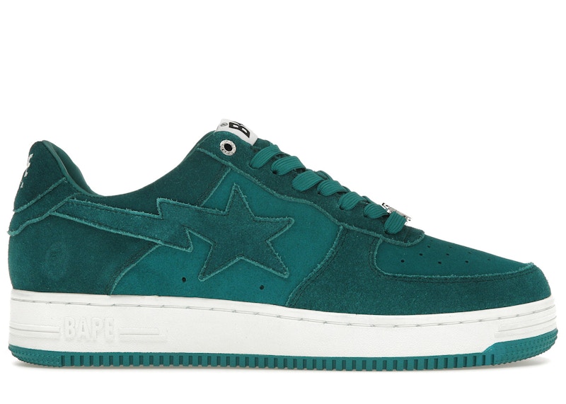 A Bathing Ape Bape Sta Suede Green (2022) Men's - 1I70-291