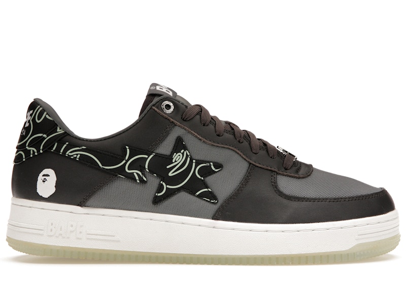 Bape Sta Text Code Camo Charcoal 31cm-