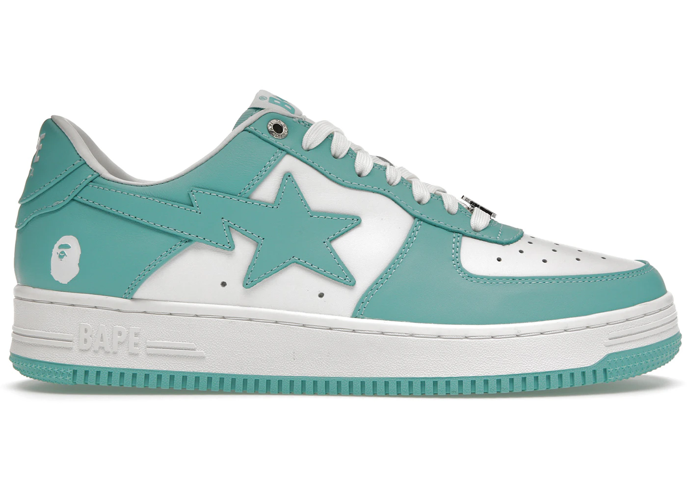 A Bathing Ape Bape Sta White Green (2022) Men's 1I70-291-006